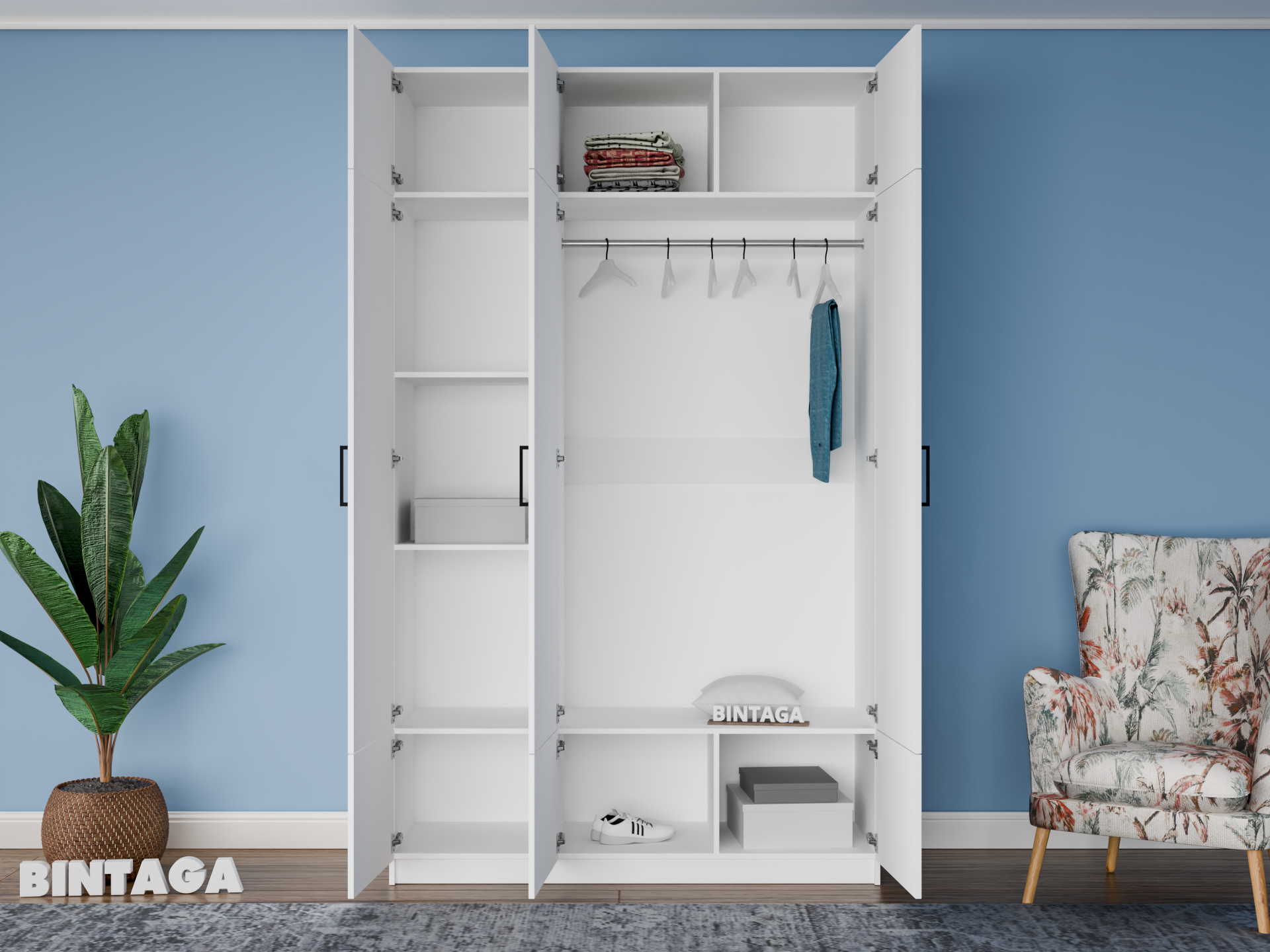 Пакс Рейнсвол 18 white ИКЕА (IKEA) изображение товара