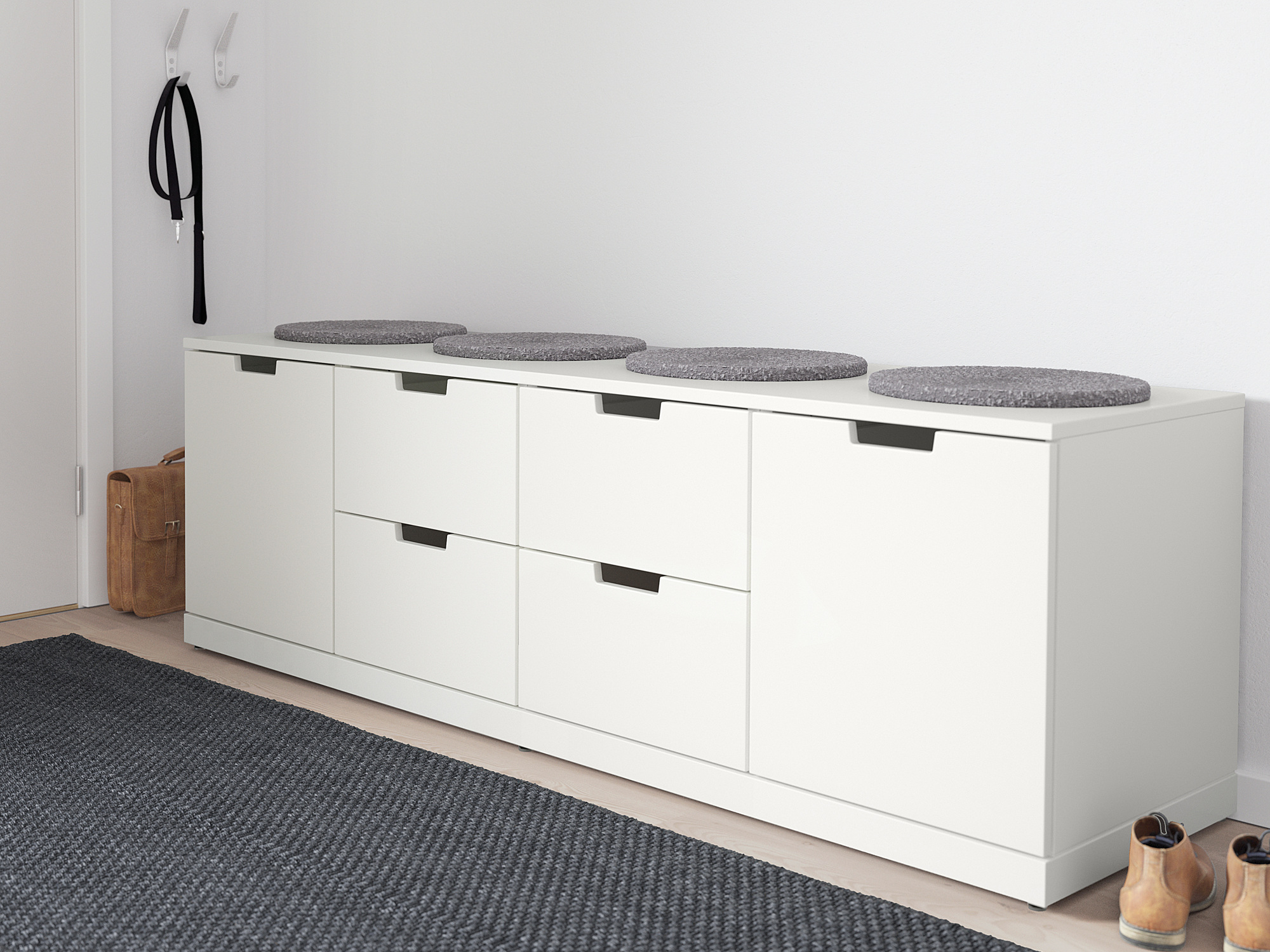 Нордли 36 white ИКЕА (IKEA) изображение товара