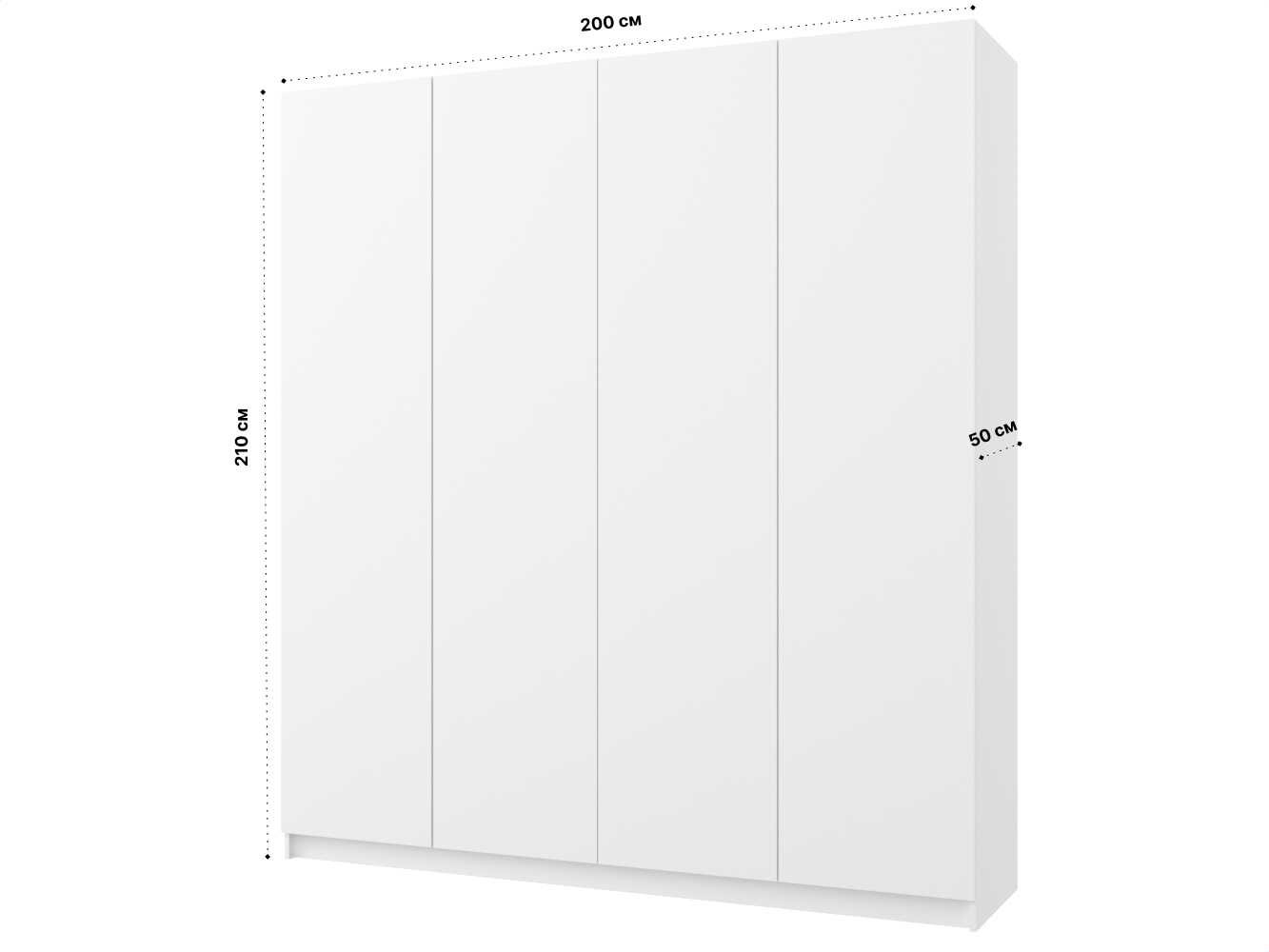 Пакс Фардал 132 white ИКЕА (IKEA) изображение товара