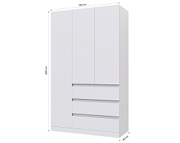 Изображение товара Мальм 314 white ИКЕА (IKEA) на сайте bintaga.ru