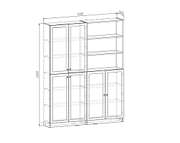 Изображение товара Билли 349 beige ИКЕА (IKEA) на сайте bintaga.ru