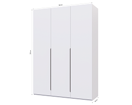 Изображение товара Пакс Альхейм 13 white (silver) ИКЕА (IKEA) на сайте bintaga.ru