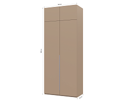 Изображение товара Пакс Альхейм 22 brown (silver) ИКЕА (IKEA) на сайте bintaga.ru