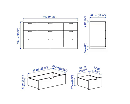 Изображение товара Нордли 25 black ИКЕА (IKEA) на сайте bintaga.ru