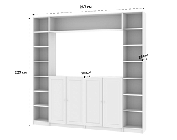 Изображение товара Билли 391 white ИКЕА (IKEA) на сайте bintaga.ru